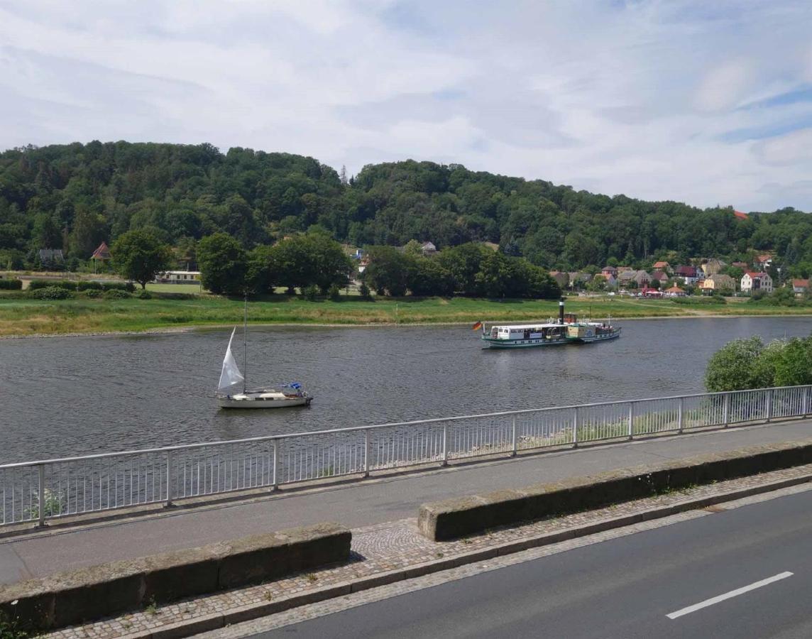 Ferienhaus Dampferblick ไมเซน ภายนอก รูปภาพ